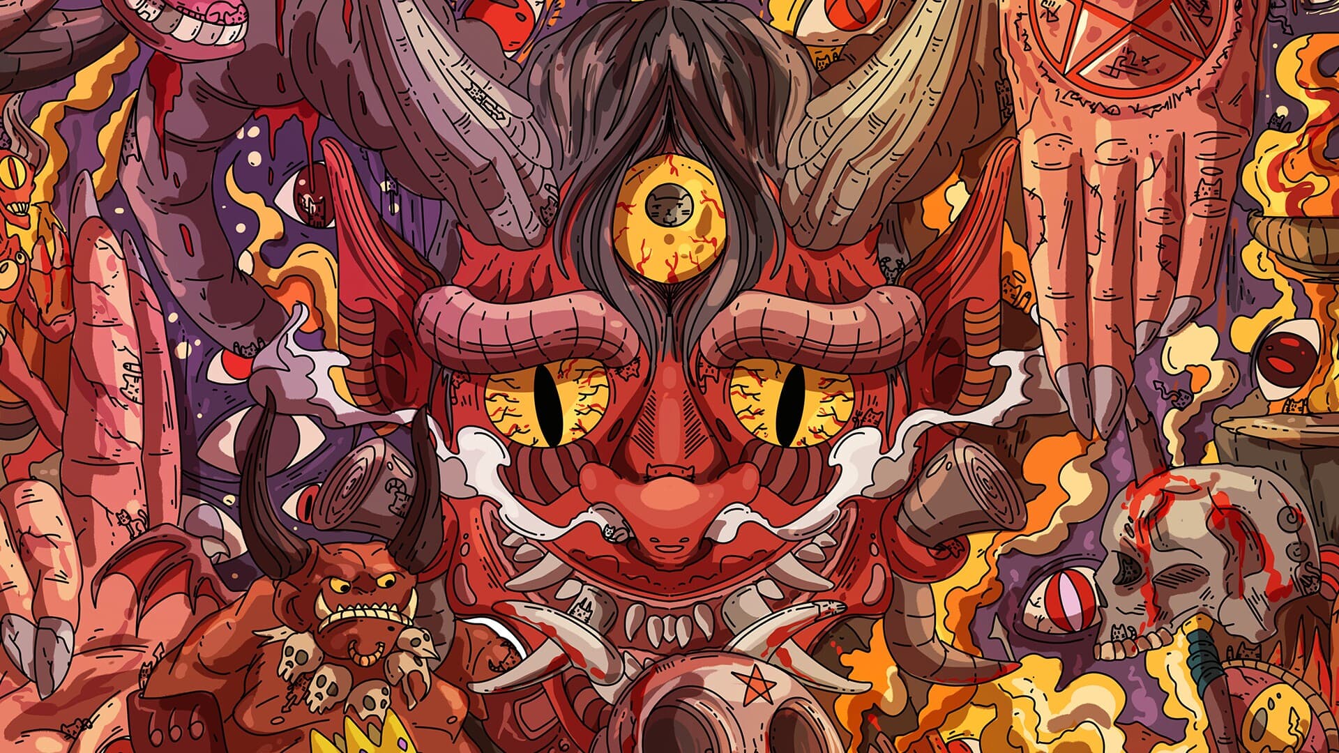 100 Demon Cats screenshot 1