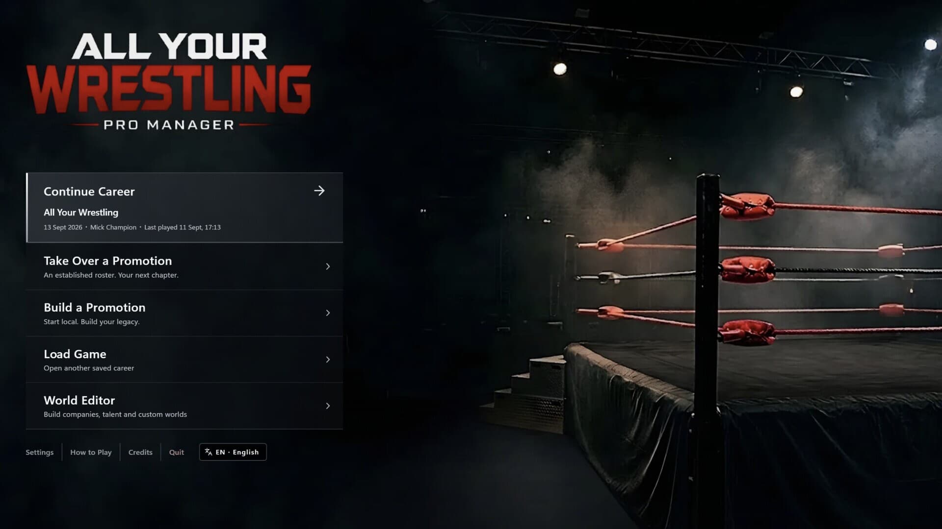 All Your Wrestling Pro Manager screenshot 1