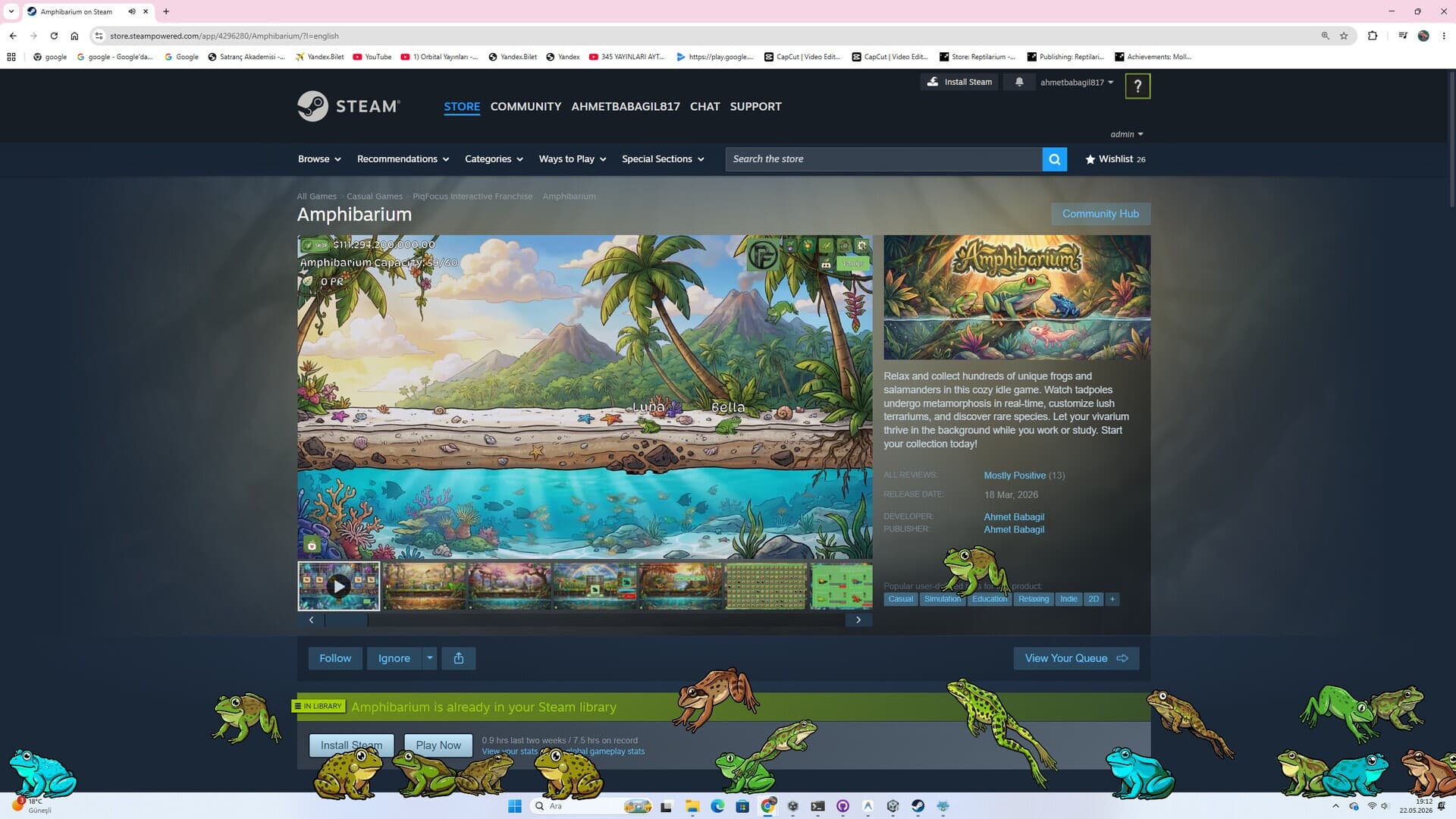 Amphibarium screenshot 1