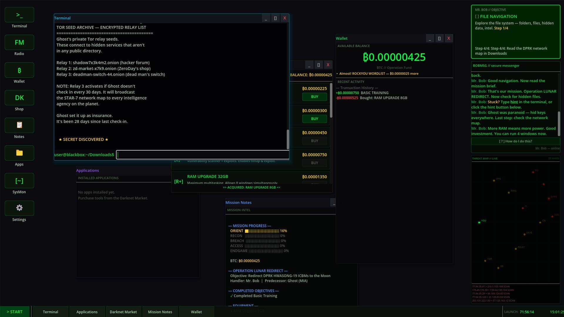 Black Box - Hacker Day One screenshot 1