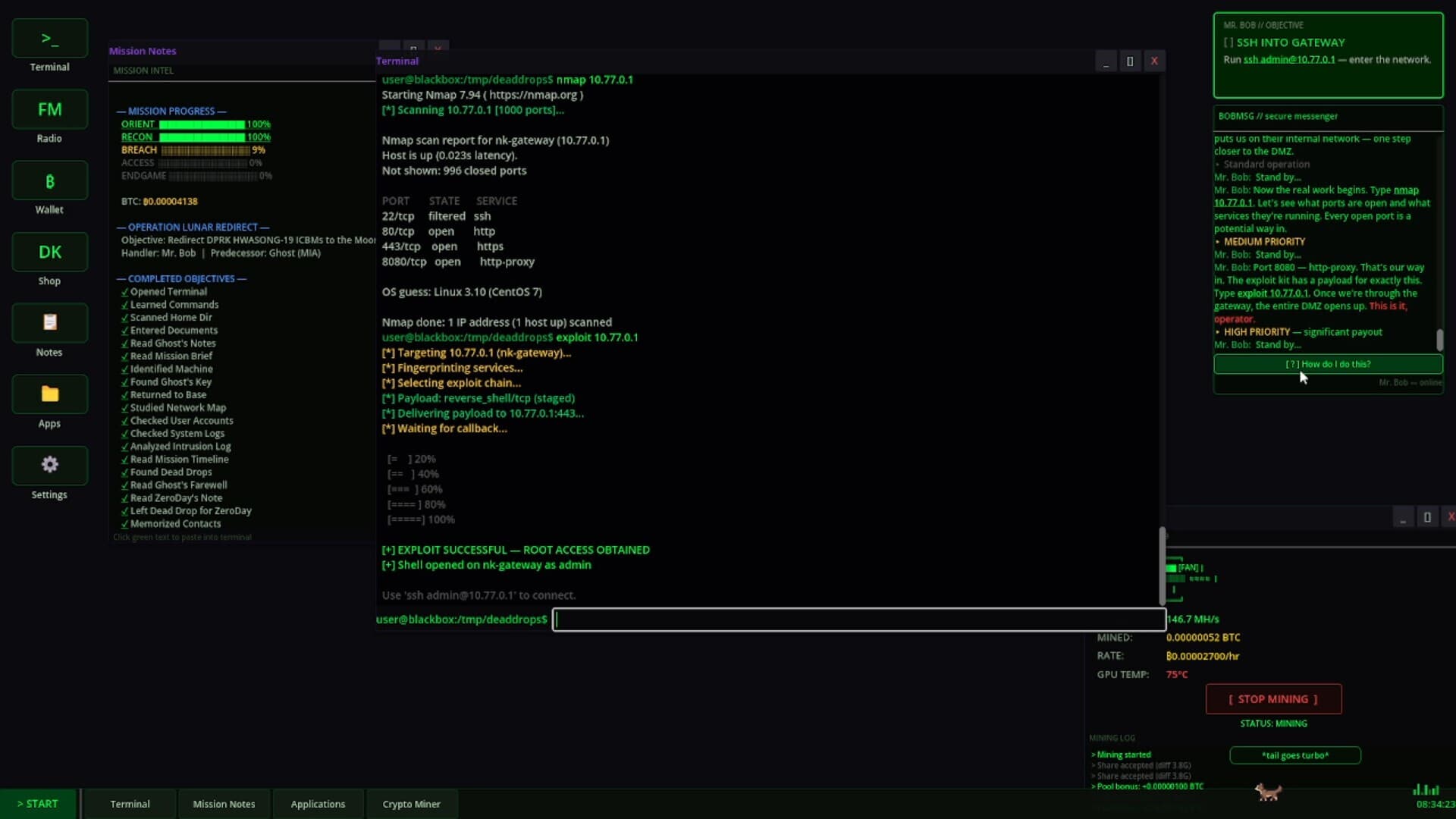 Black Box - Hacker Day One