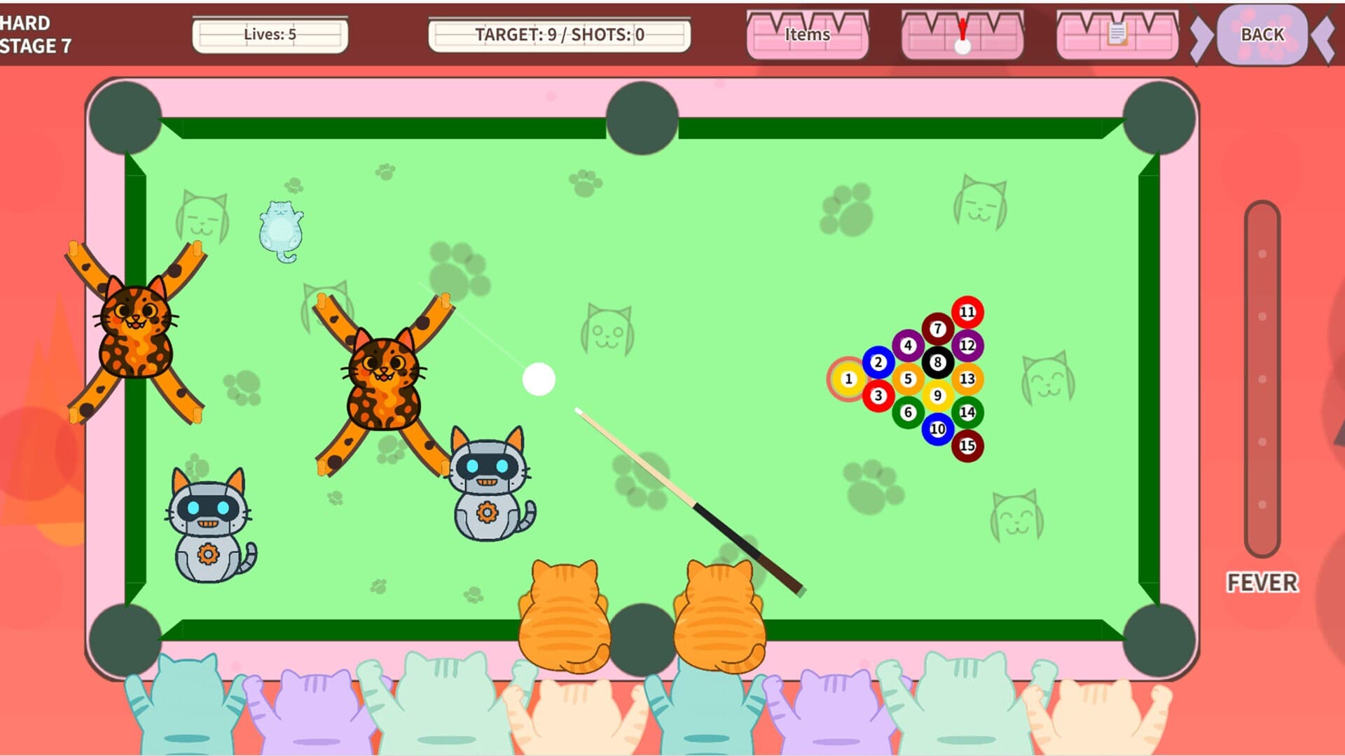 Chaos Cat Pool screenshot 1