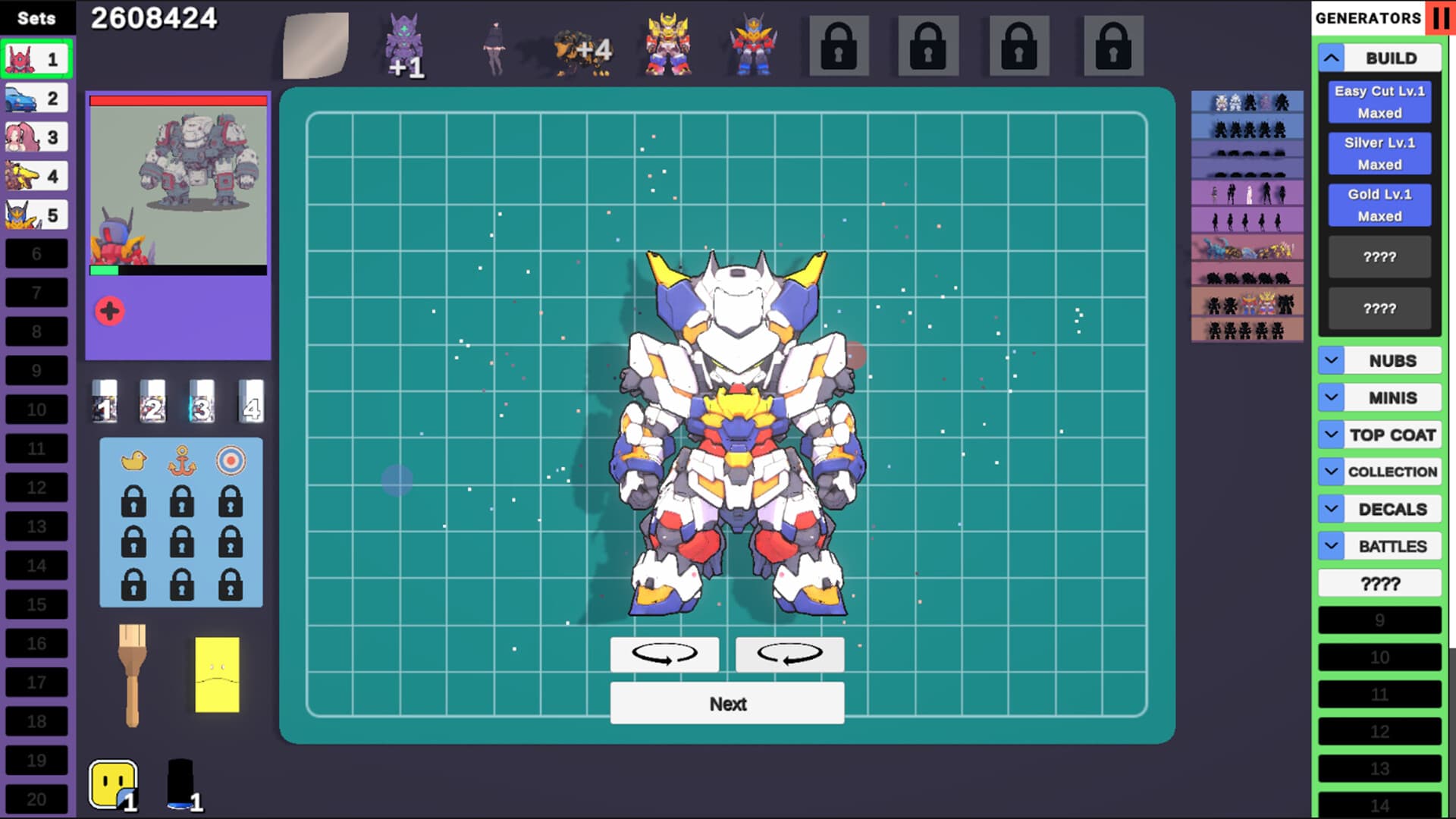 Click Build Repeat screenshot 1