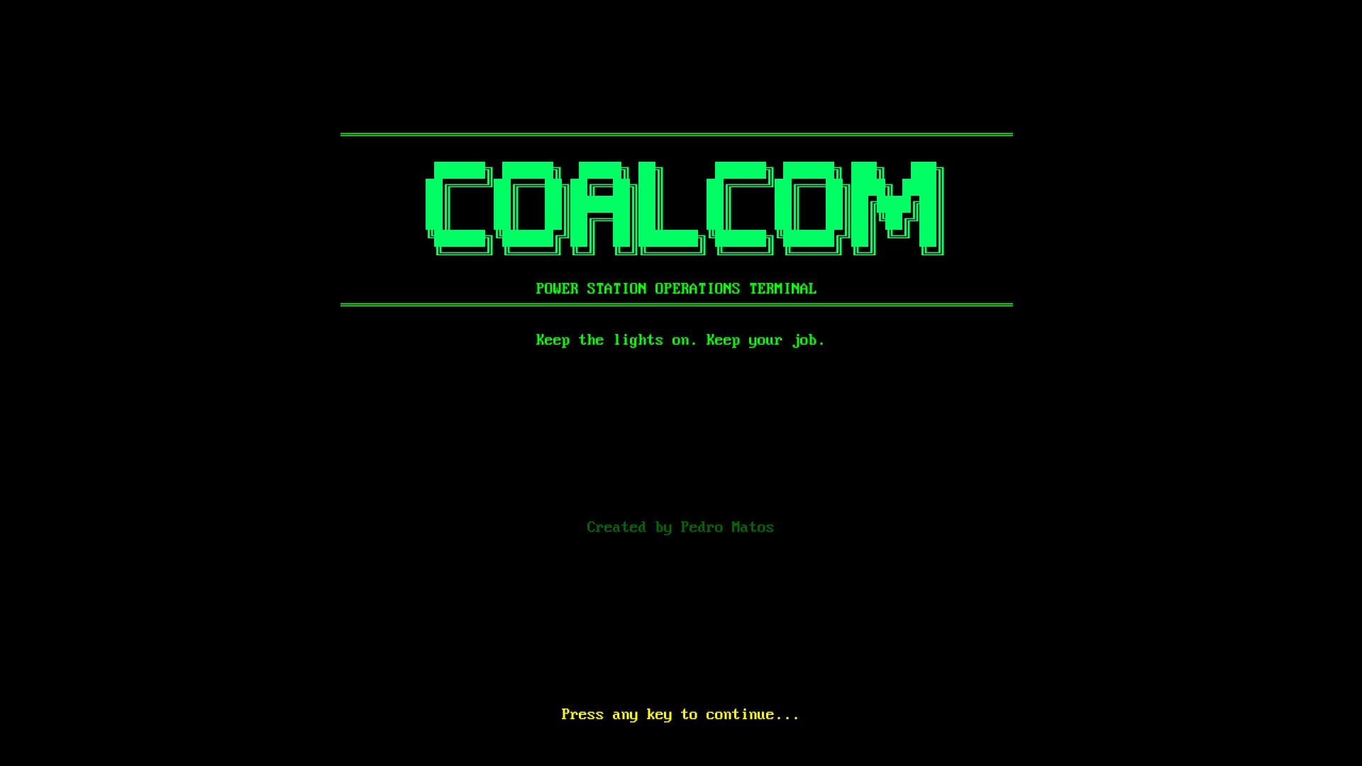 COALCOM: Power Station screenshot 1