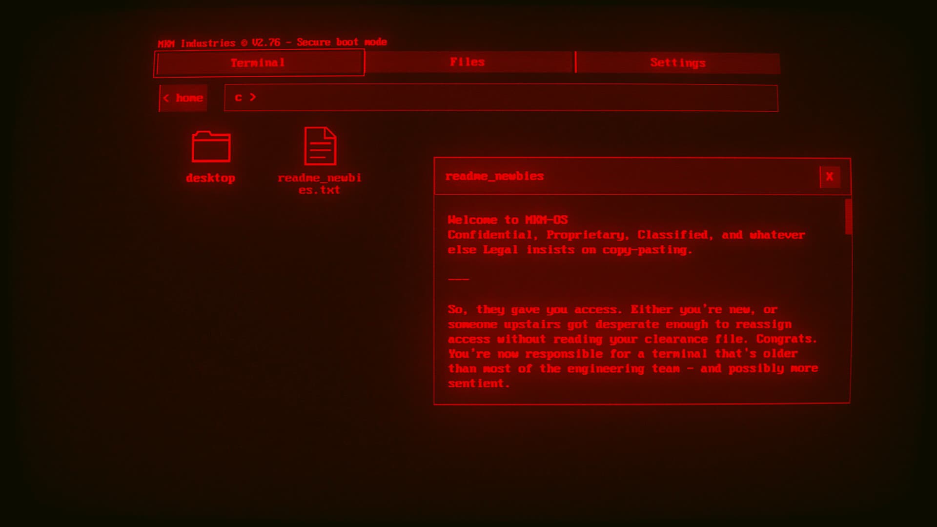 Coldwake screenshot 1