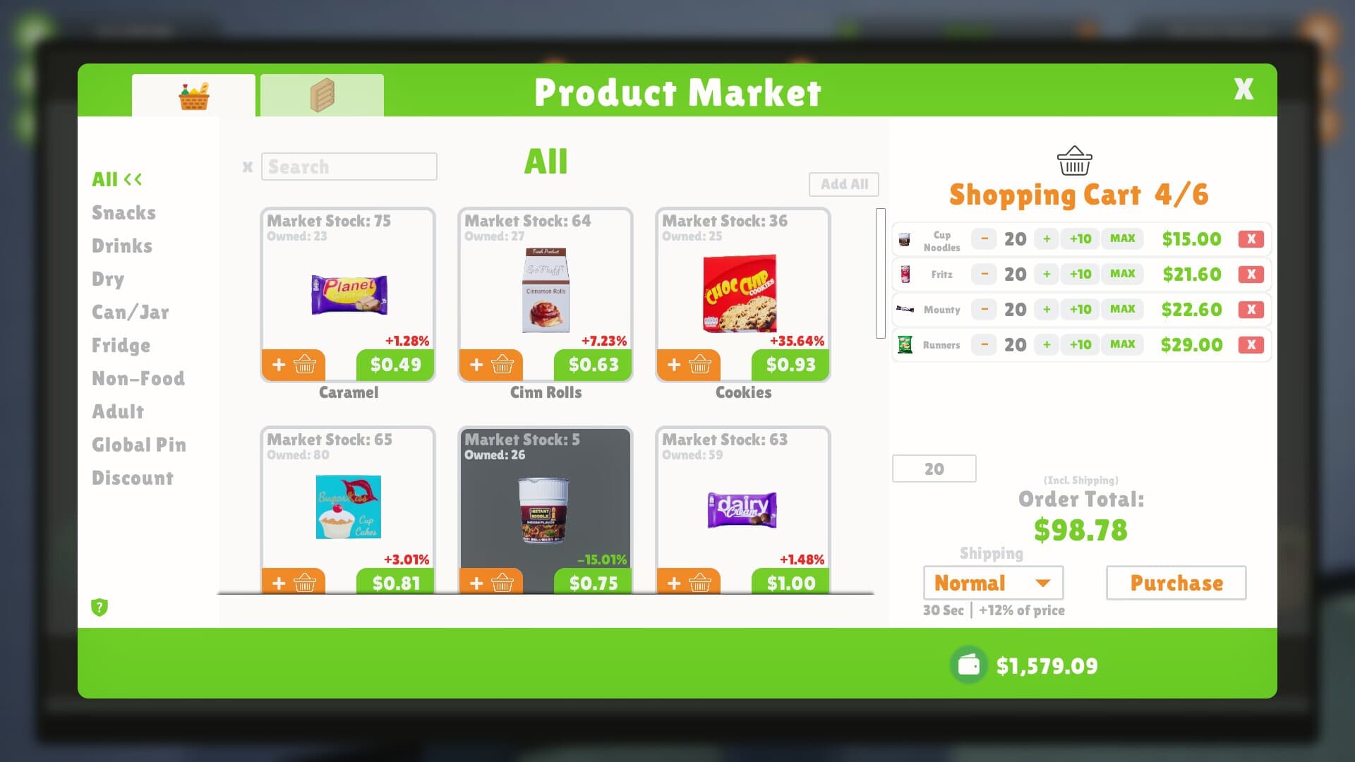Convenience Store Simulator