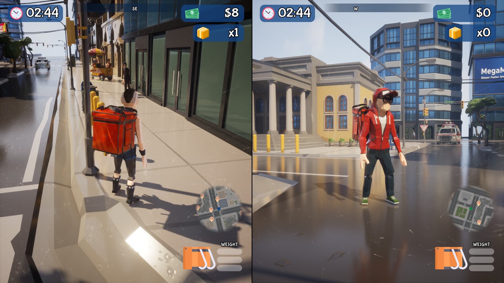 Delivery Dash: Battle Couriers screenshot 1