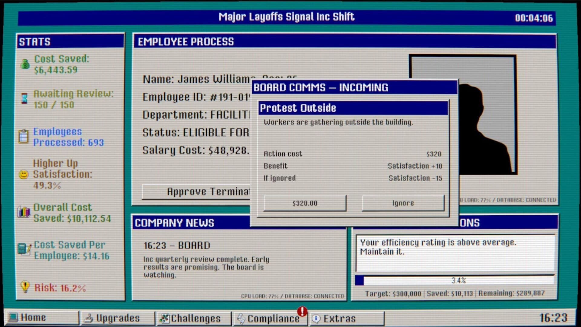 Downsizing.exe screenshot 1
