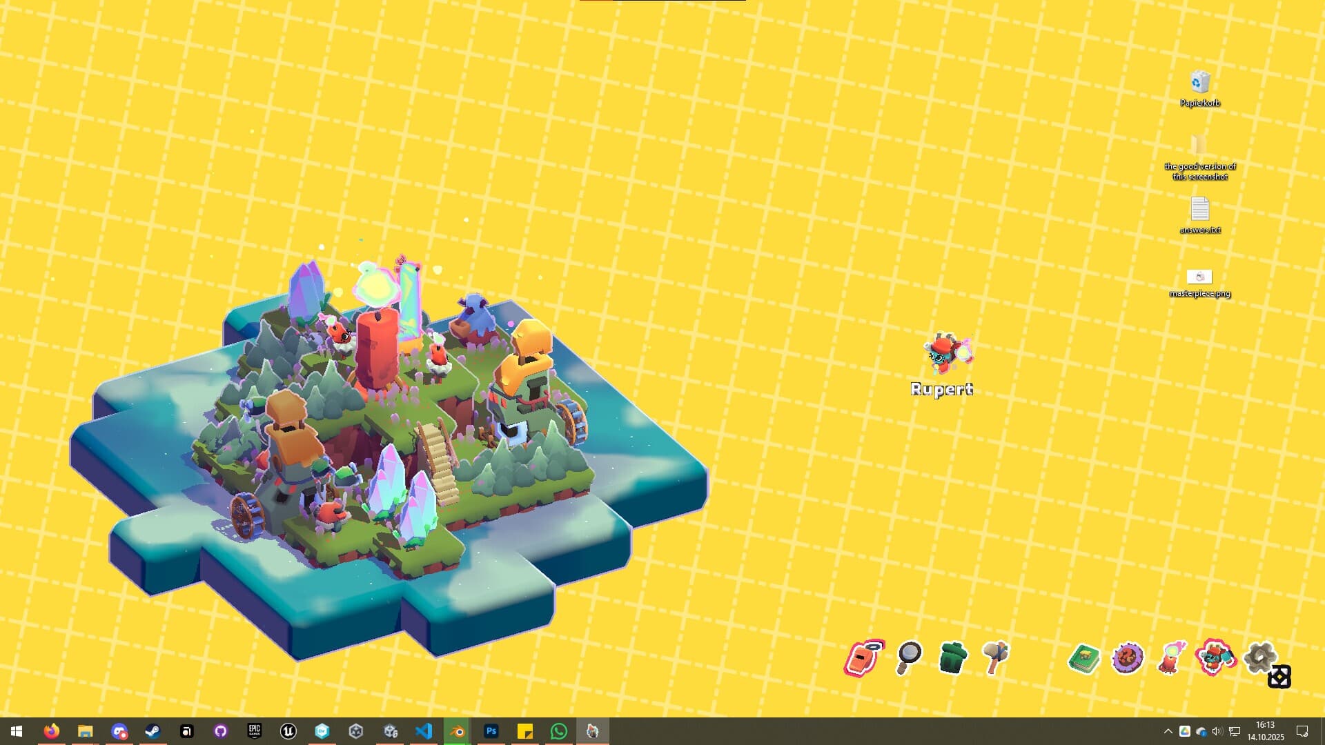 Emberlands: Desktop Village screenshot 1