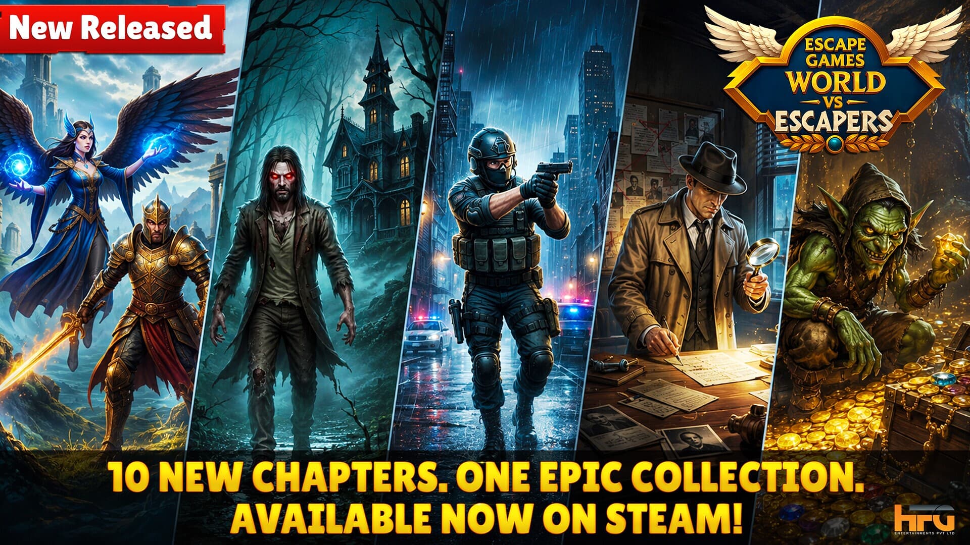 Escape Games World vs Escapers screenshot 1