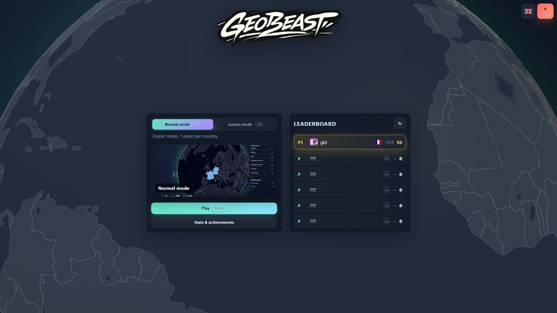Geobeast screenshot 1
