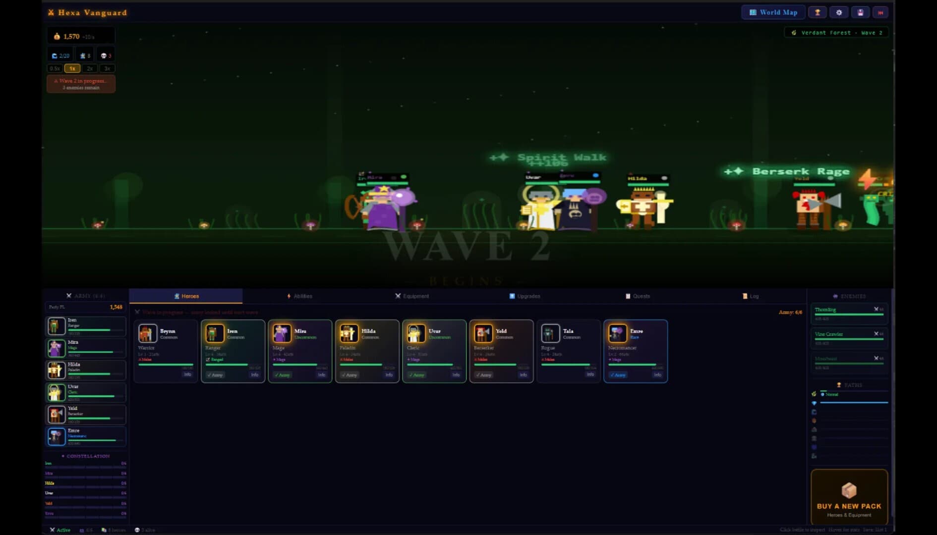 Hexa Vanguard screenshot 1