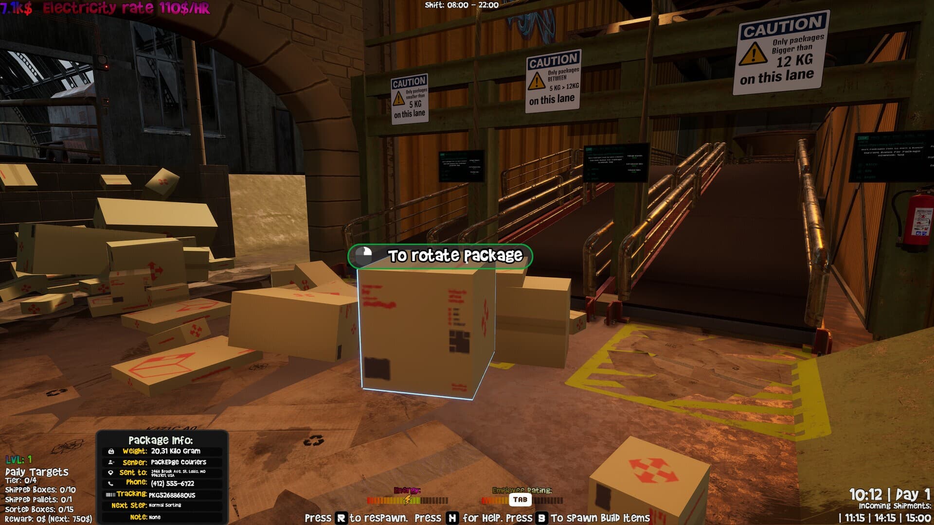 Parcel Frenzy: Get To Work! screenshot 1