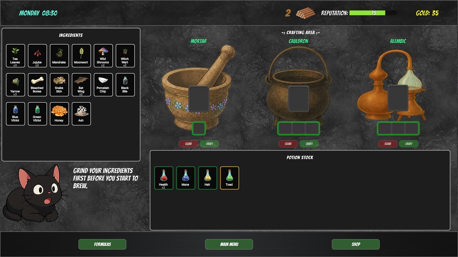 Potions Practicum