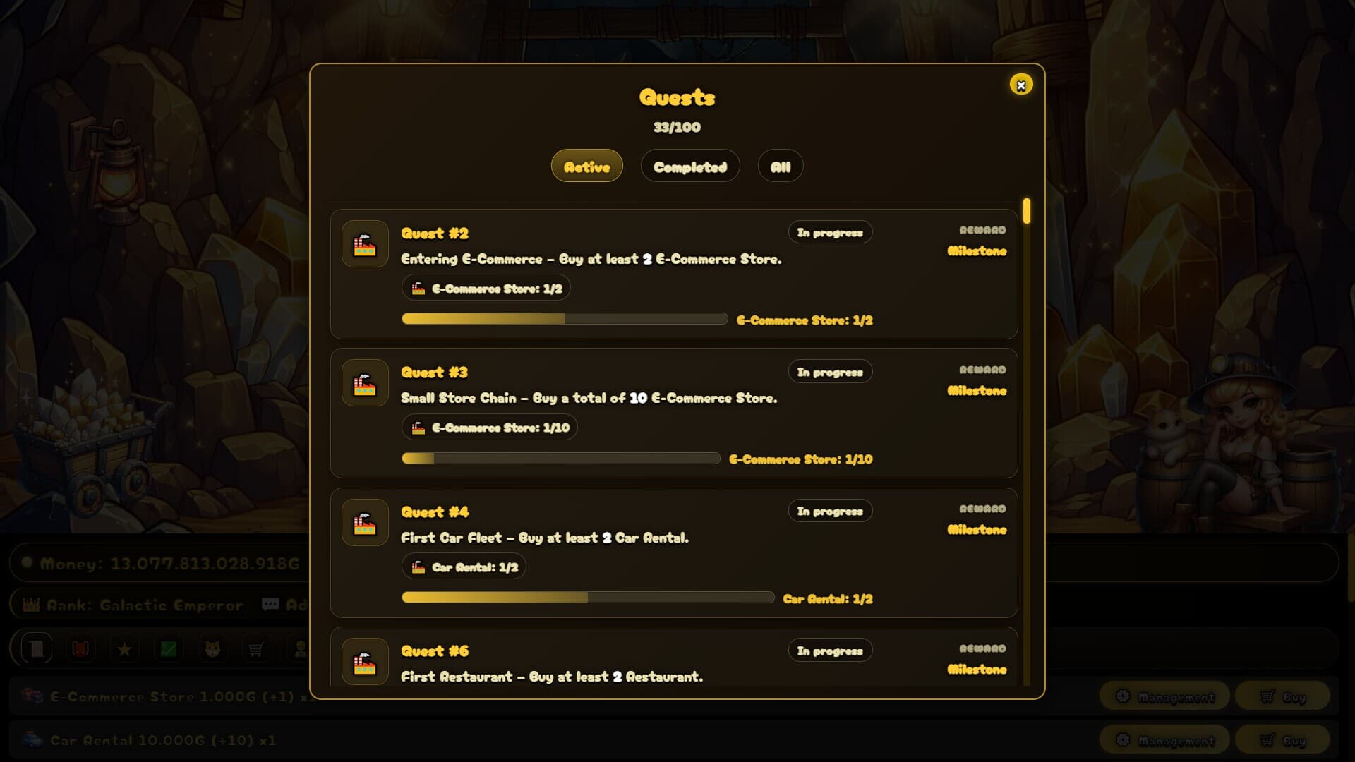 Riches in the Deep screenshot 1
