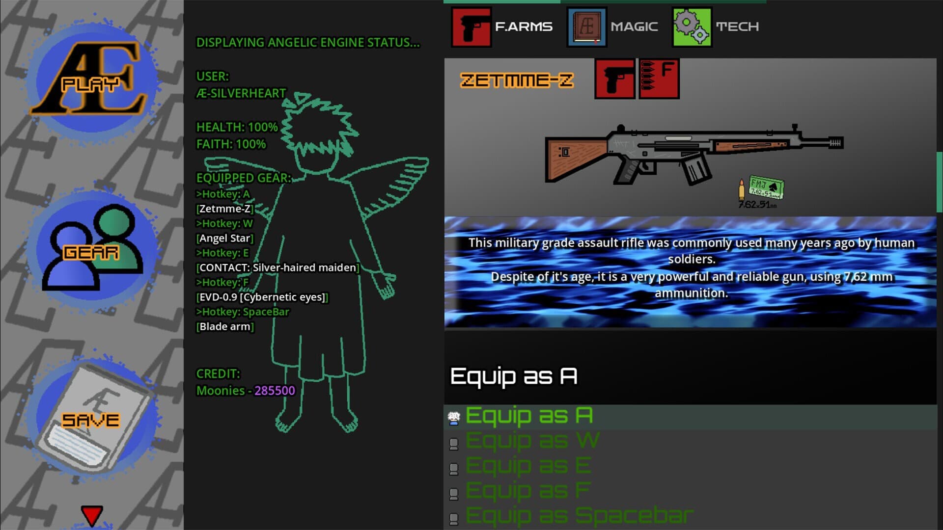 Saga Onirica: Angelic Engine screenshot 1