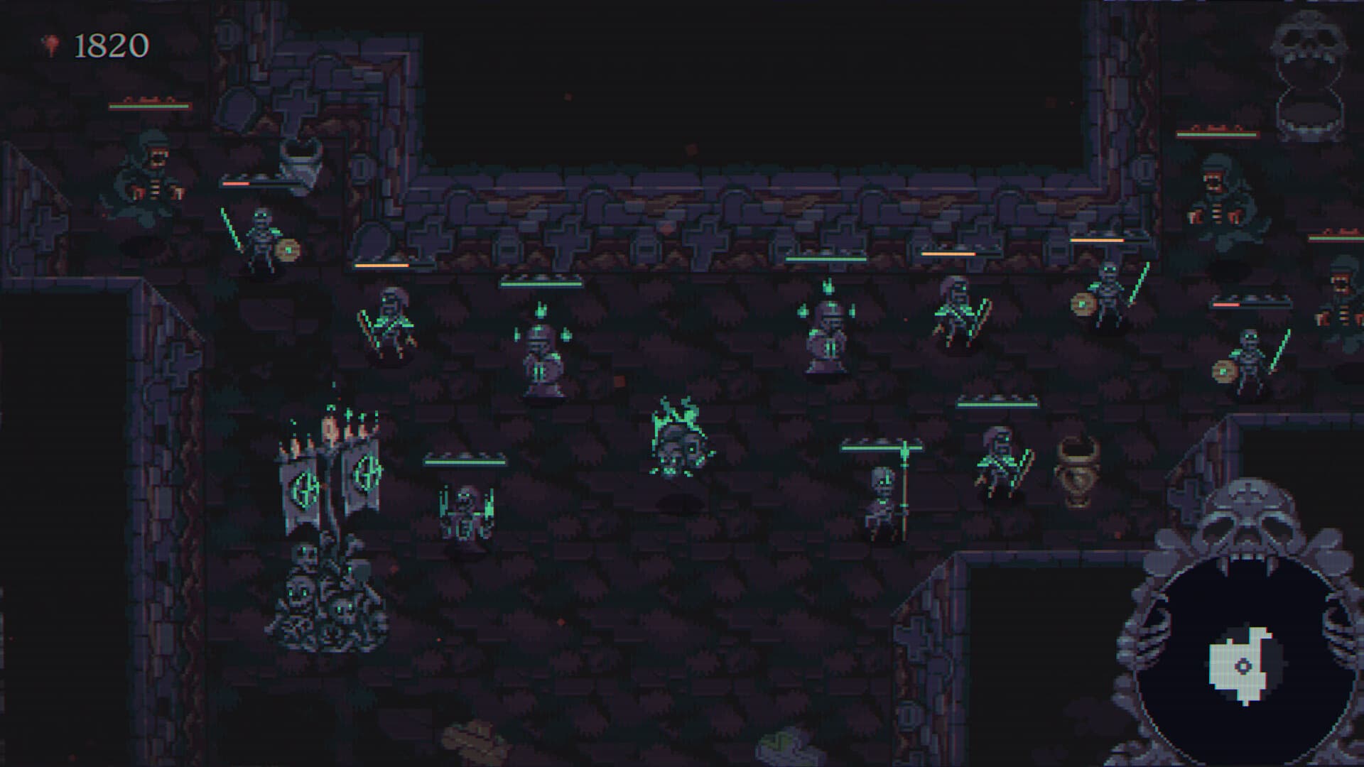Skull horde screenshot 1