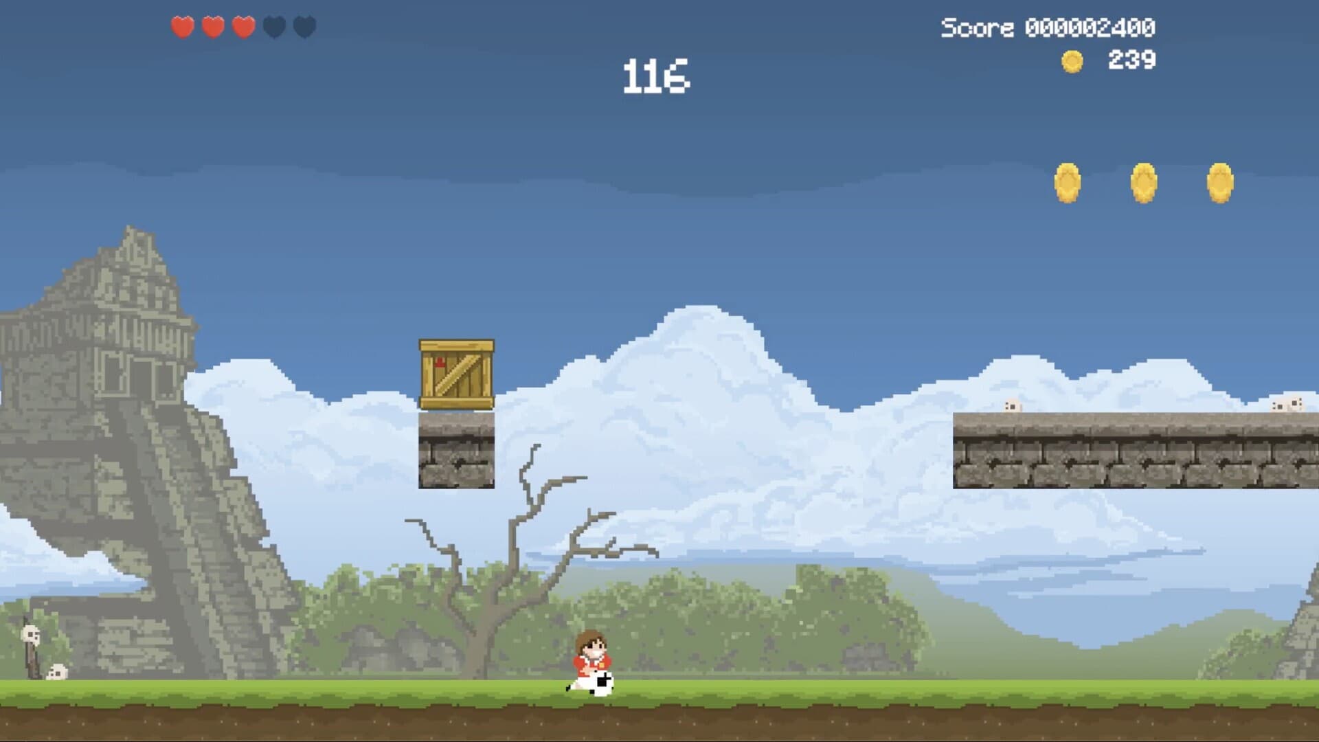 Soccerboy vs Aliens screenshot 1