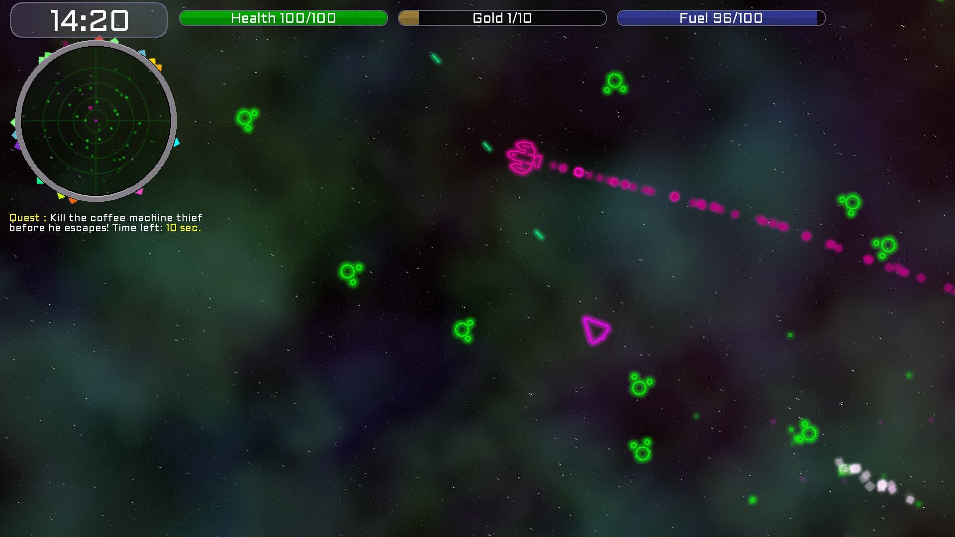 Stardust Escape screenshot 1