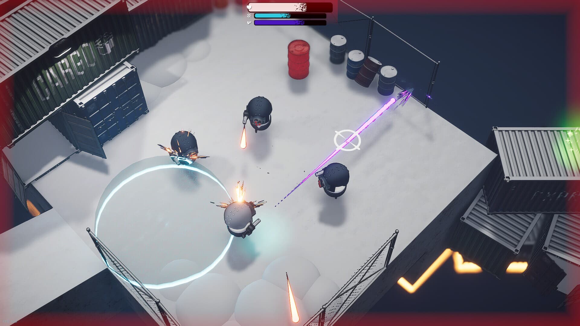 STEEL FORCE: Top Down Shooter screenshot 1