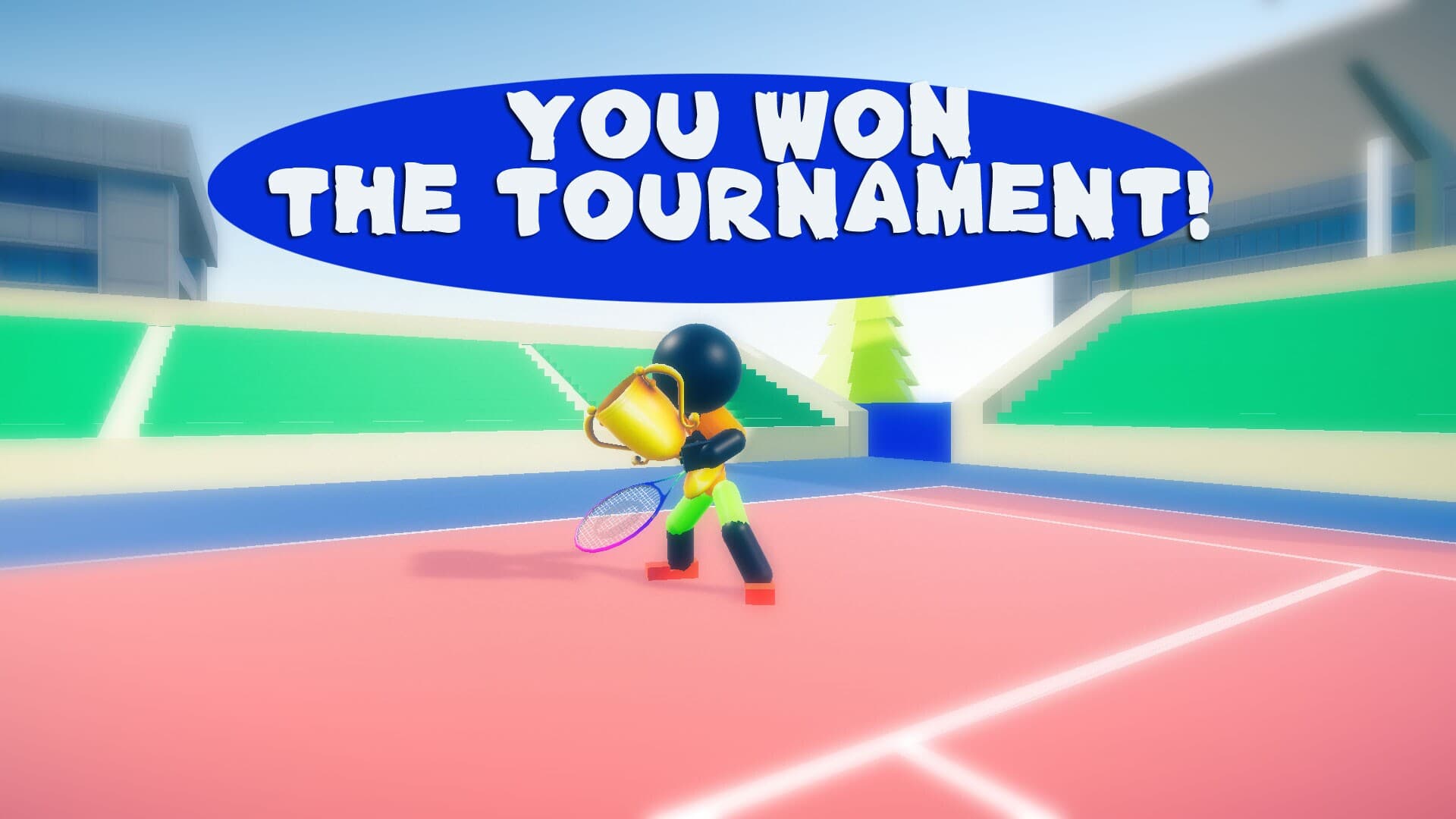 Stickman 3D Tennis DELUXE