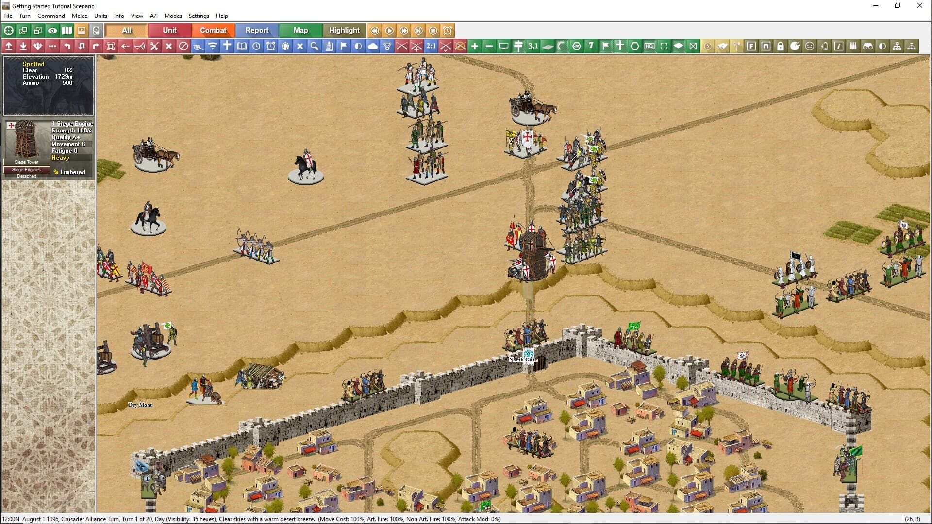 Sword & Siege Crusades: Book I screenshot 1