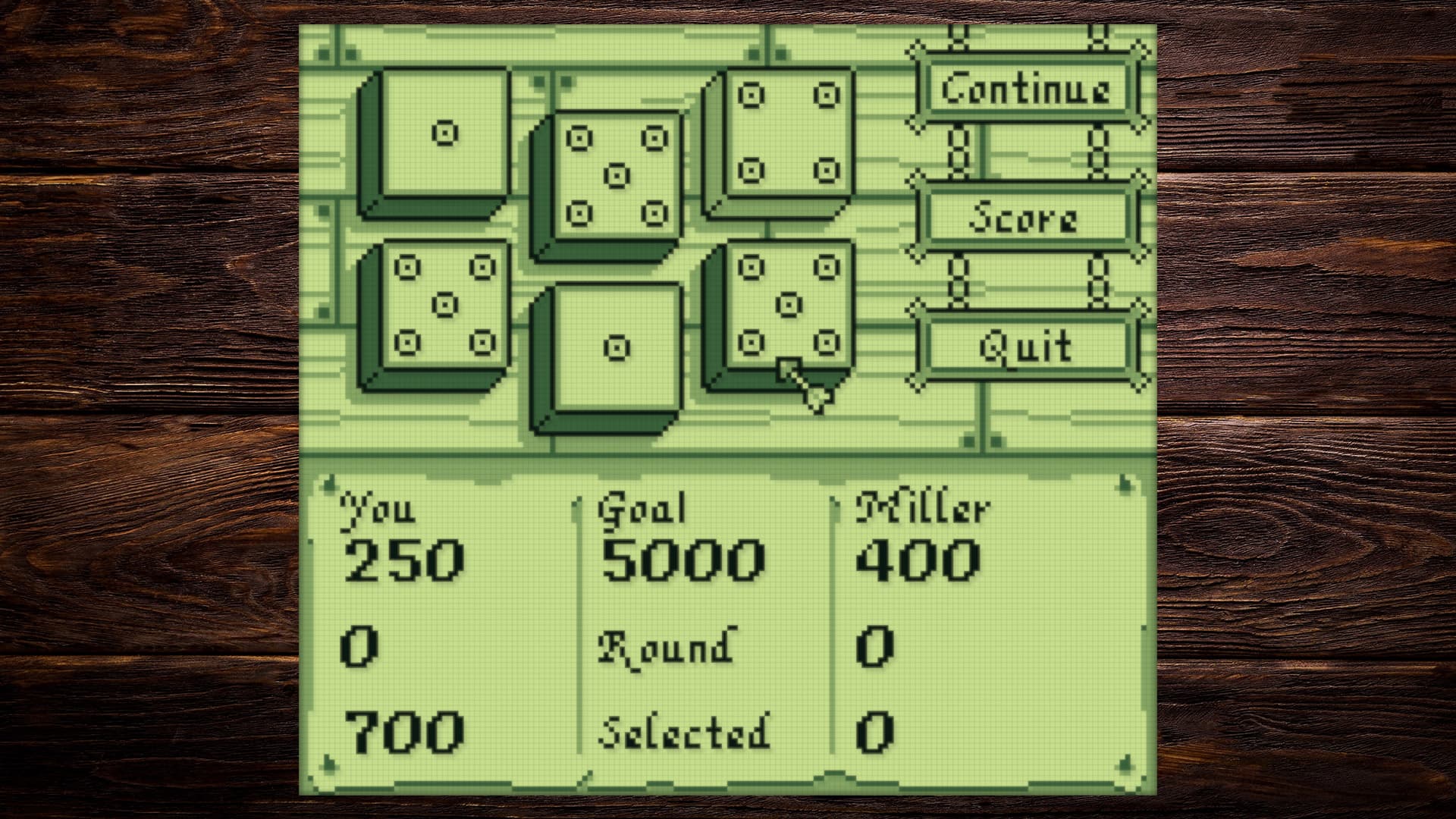 Tavern Farkle GB screenshot 1
