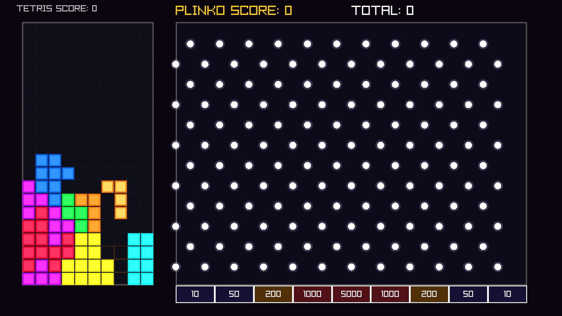 TetraPlinko screenshot 1