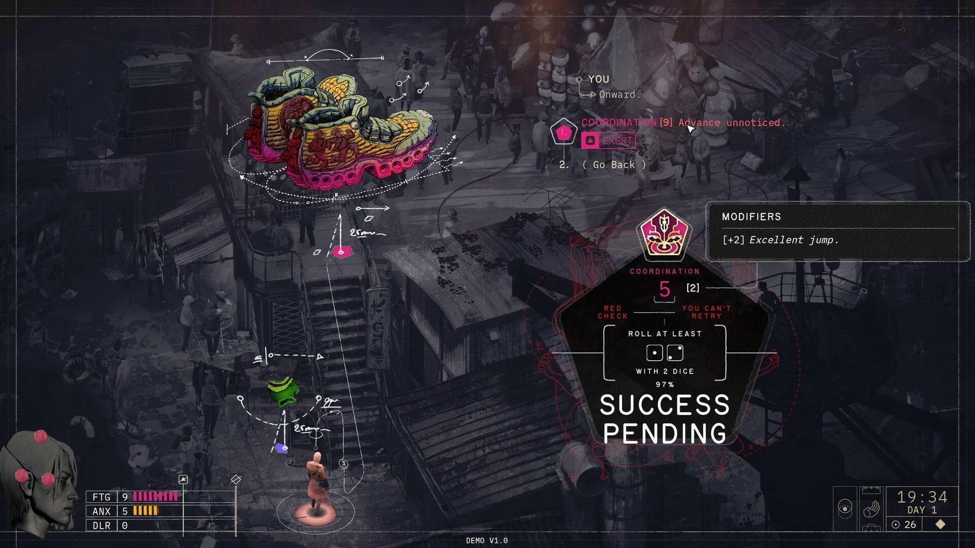 ZERO PARADES: For Dead Spies screenshot 1