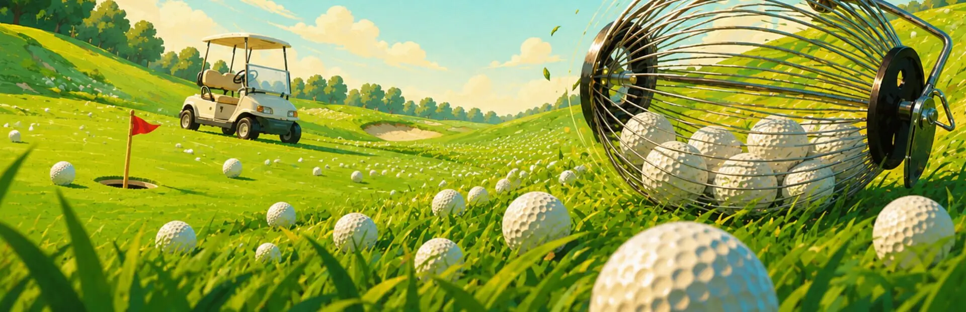 Ball Picker: Clean Up the Golf Yard