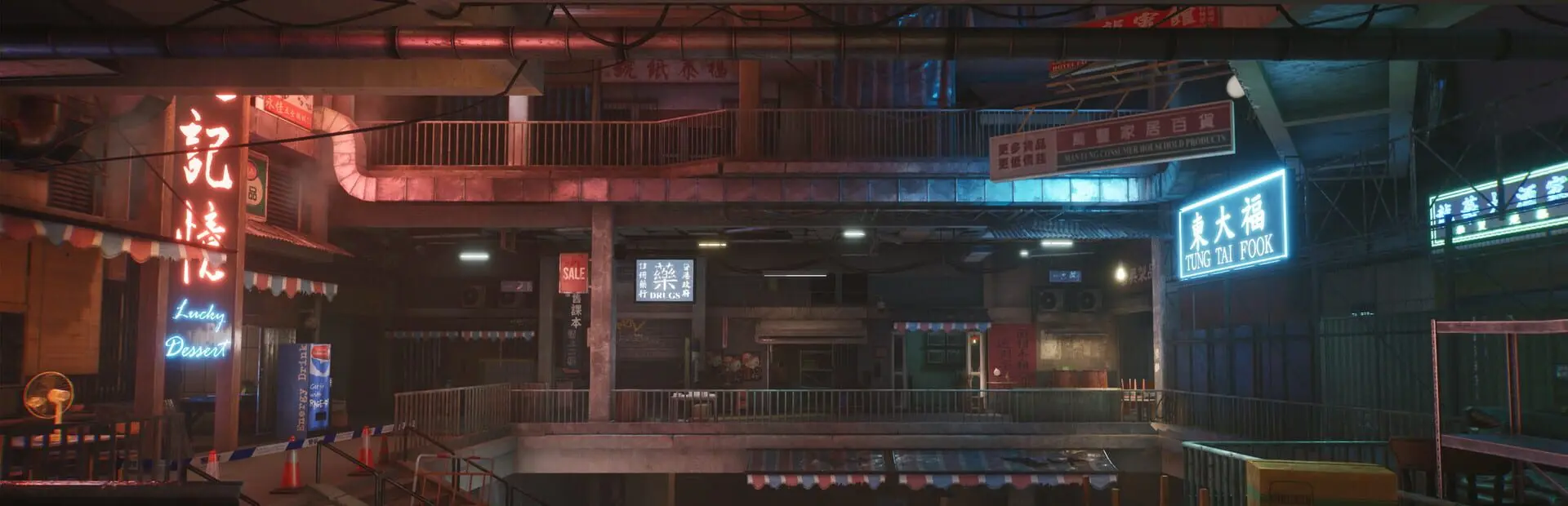 Dual Fire Walled City