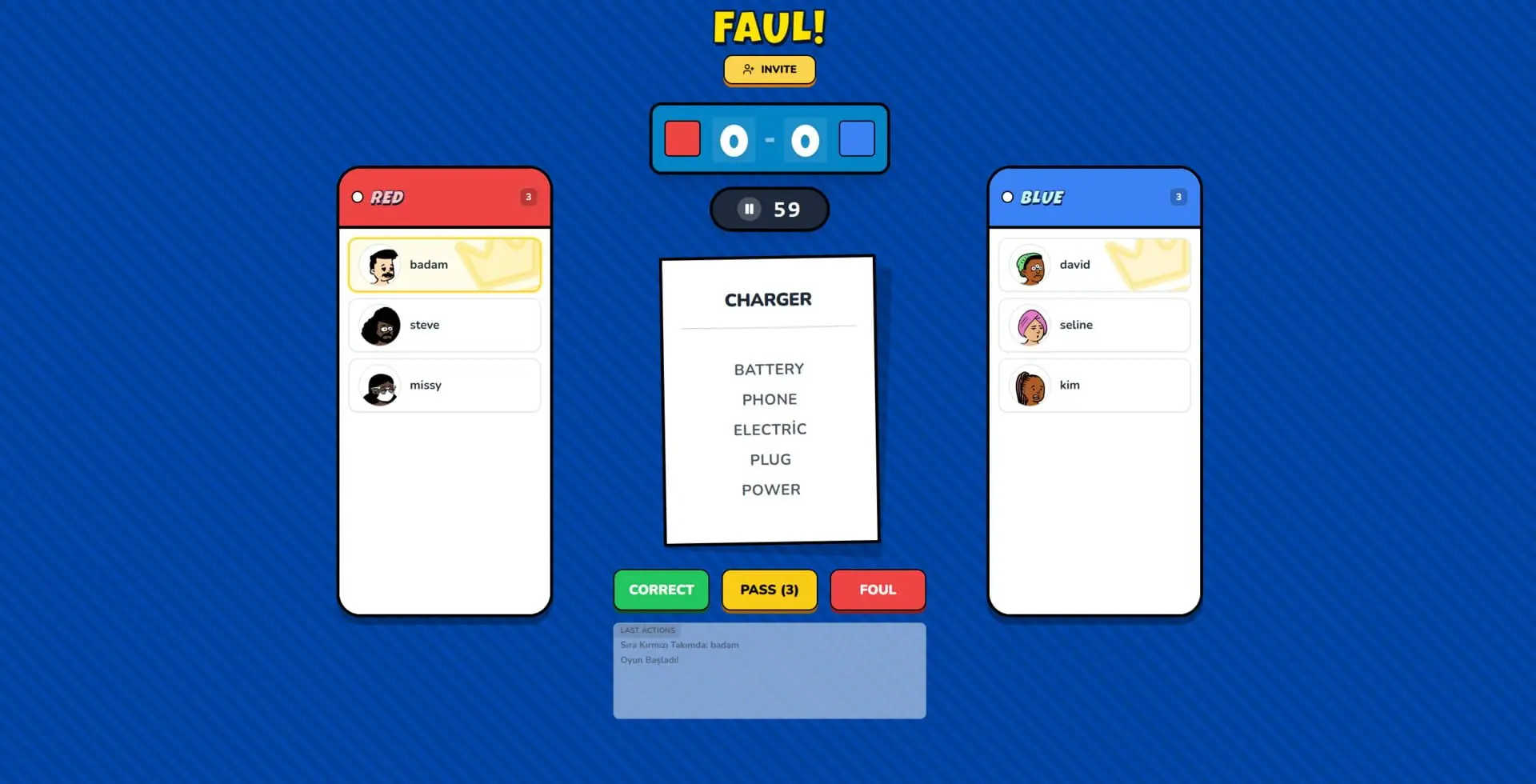 Faul!