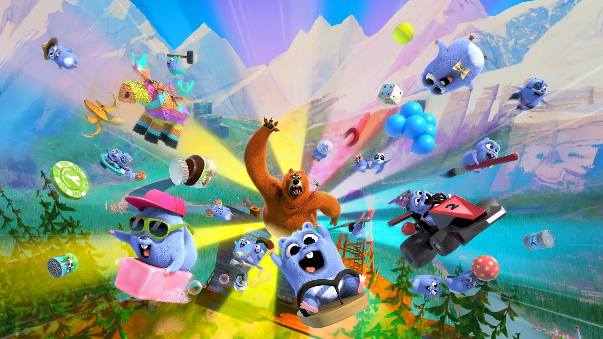 Grizzy & the Lemmings: Crazy Party