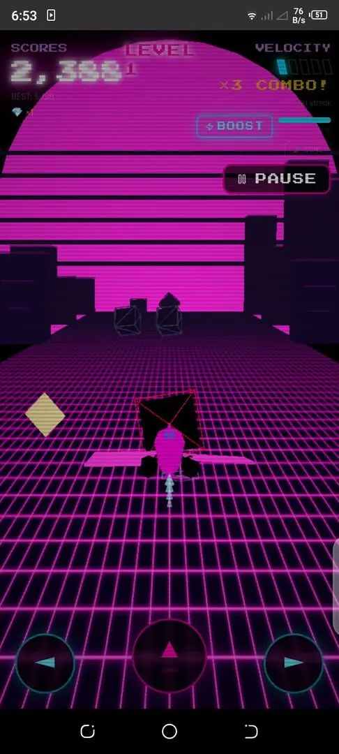 Neon Rush 3D Endless Speed Challenge