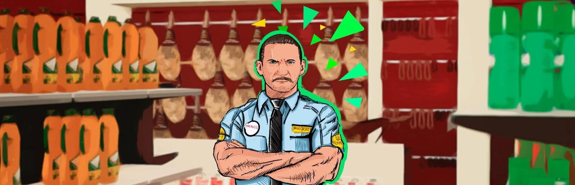 Supermarket Security Simulator