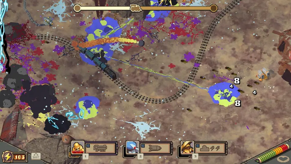 Australia Did It: End-of-the-World Railway Defense Business screenshot 1