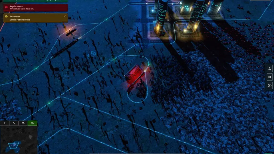 Cargo Protocol: Cyberpunk Trains screenshot 1