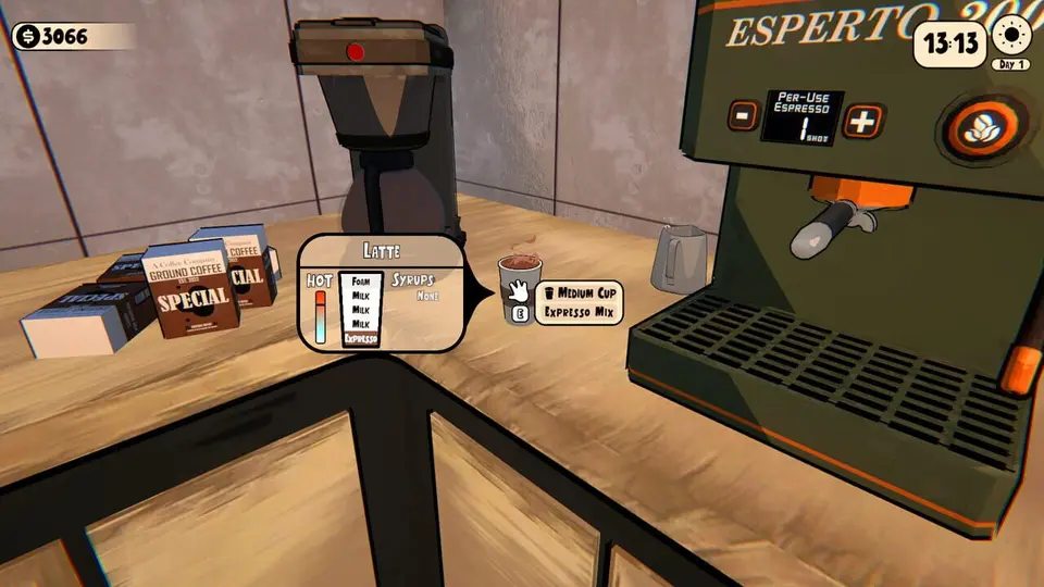 Coffie Simulator screenshot 1