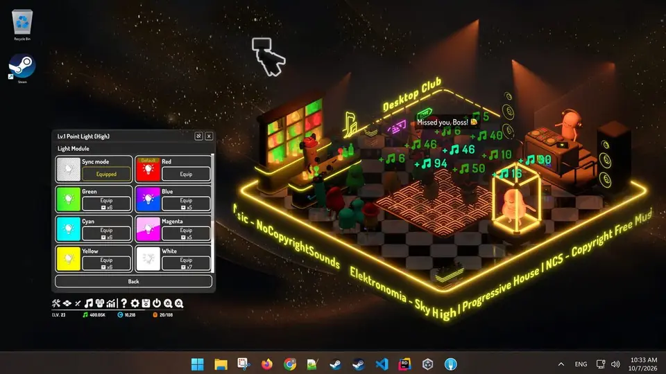 Desktop Rave screenshot 1