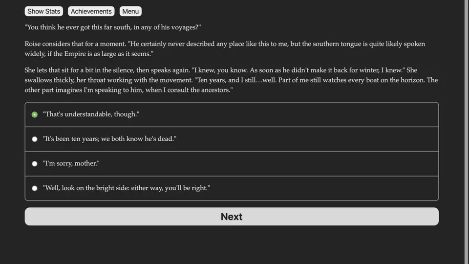 Diaspora screenshot 1