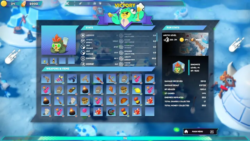 Dino-Ducks Mayhem screenshot 1