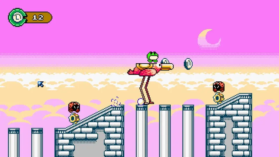 Froggo's Adventure: Drifting Sky screenshot 1