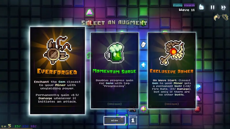 Gem Miner TD screenshot 1