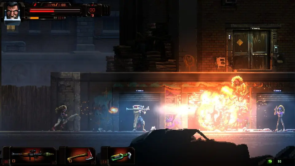 Huntdown: Overtime screenshot 1