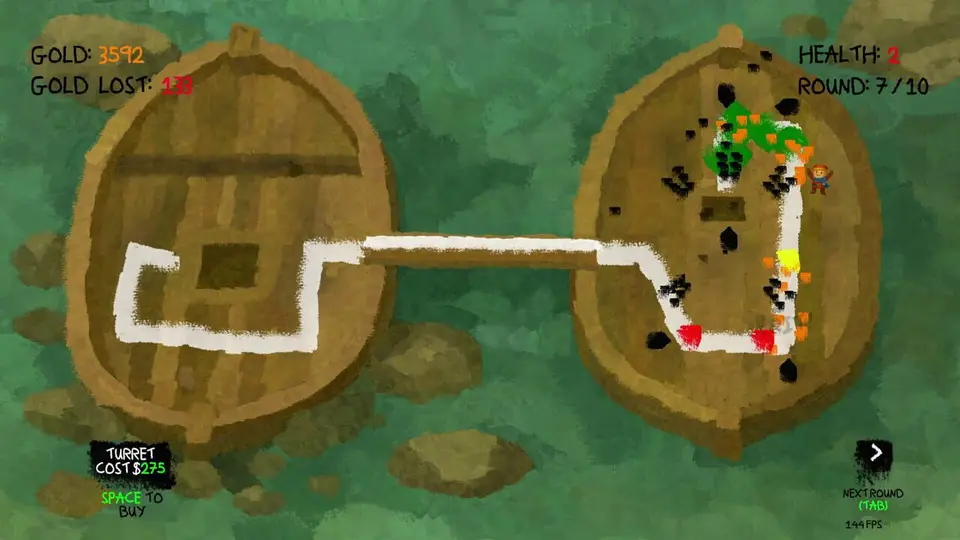 Paint on Paint TD screenshot 1