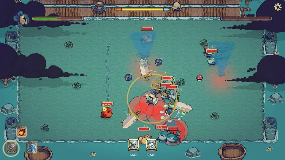 Tiny Knight and the Corrupted Crystal screenshot 1