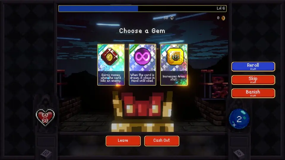 Vampire Crawlers: The Turbo Wildcard from Vampire Survivors screenshot 1